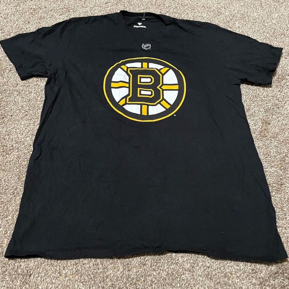 Men's Fanatics NHL Boston Bruins Pastrnak #88 Black Graphic T-Shirt